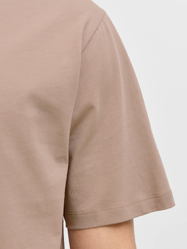 Jack & Jones »JJEORGANIC BASIC TEE SS O-NECK NOOS« Baumwolle, regular fit