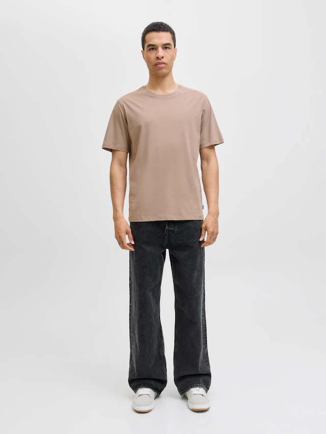 Jack & Jones »JJEORGANIC BASIC TEE SS O-NECK NOOS« Baumwolle, regular fit
