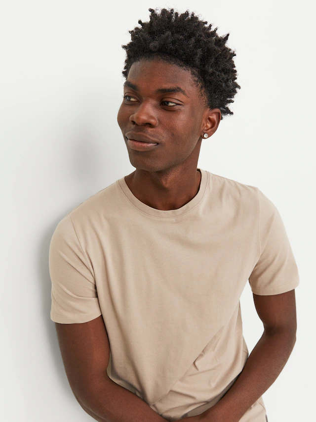 Jack & Jones »JJEORGANIC BASIC TEE SS O-NECK NOOS« Baumwolle, regular fit