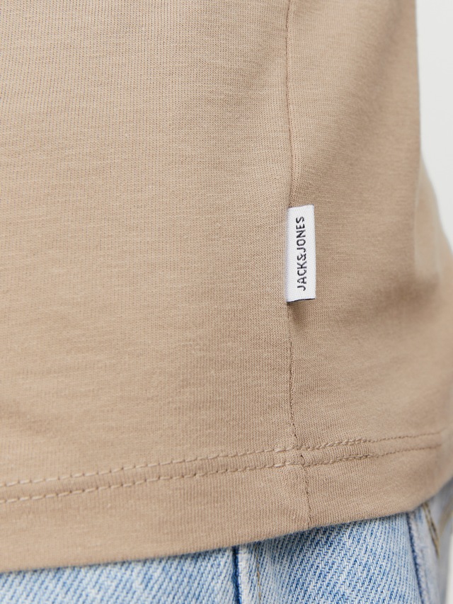 Jack & Jones »JJEORGANIC BASIC TEE SS O-NECK NOOS« Baumwolle, regular fit