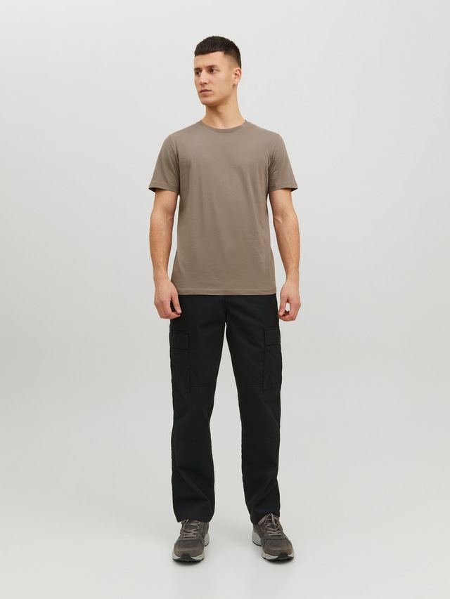 Jack & Jones »JJEORGANIC BASIC TEE SS O-NECK NOOS« Baumwolle, regular fit