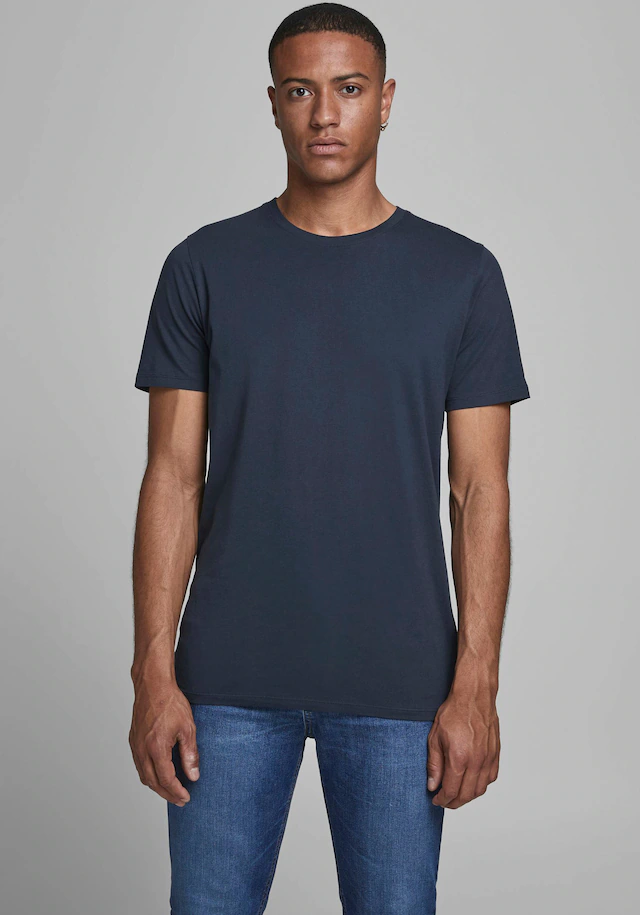 Jack & Jones »JJEORGANIC BASIC TEE SS O-NECK NOOS« Baumwolle, regular fit