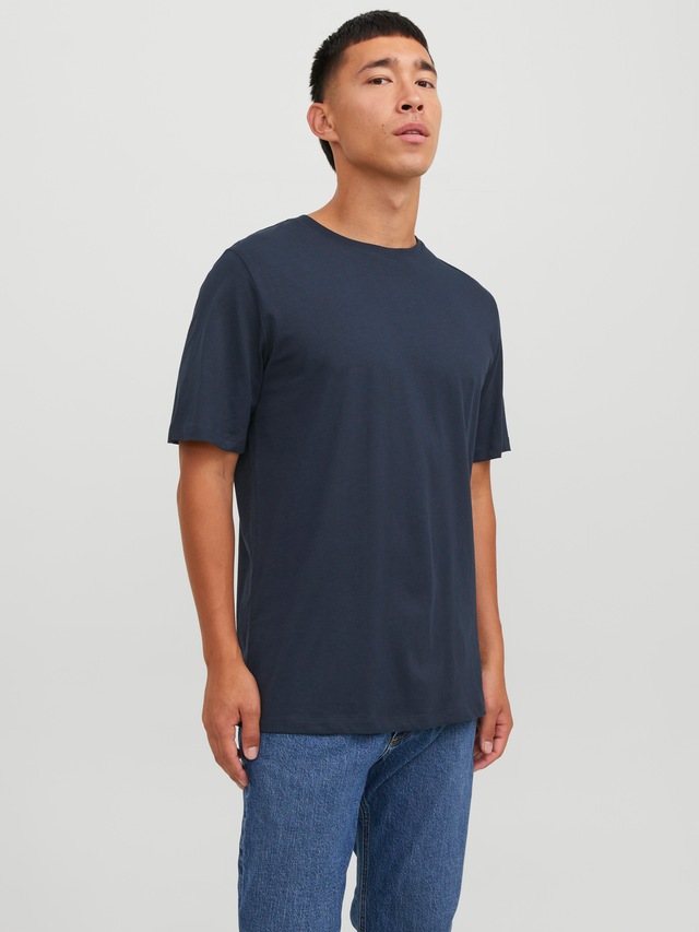 Jack & Jones »JJEORGANIC BASIC TEE SS O-NECK NOOS« Baumwolle, regular fit