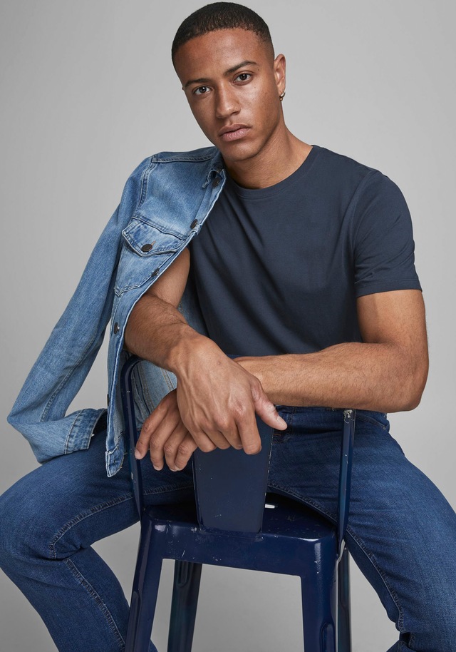Jack & Jones »JJEORGANIC BASIC TEE SS O-NECK NOOS« Baumwolle, regular fit