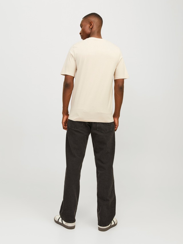 Jack & Jones »JJEORGANIC BASIC TEE SS O-NECK NOOS« Baumwolle, regular fit