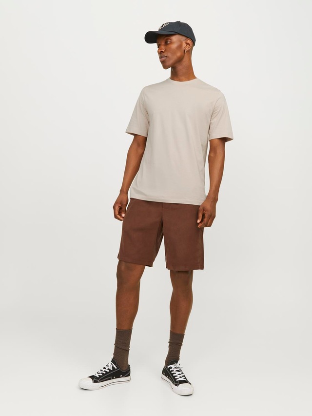 Jack & Jones »JJEORGANIC BASIC TEE SS O-NECK NOOS« Baumwolle, regular fit