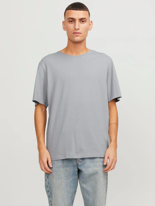 Jack & Jones »JJEORGANIC BASIC TEE SS O-NECK NOOS« Baumwolle, regular fit