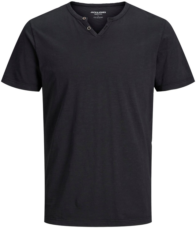 Jack & Jones T-Shirt »SPLIT NECK TEE« mit V-Ausschnitt