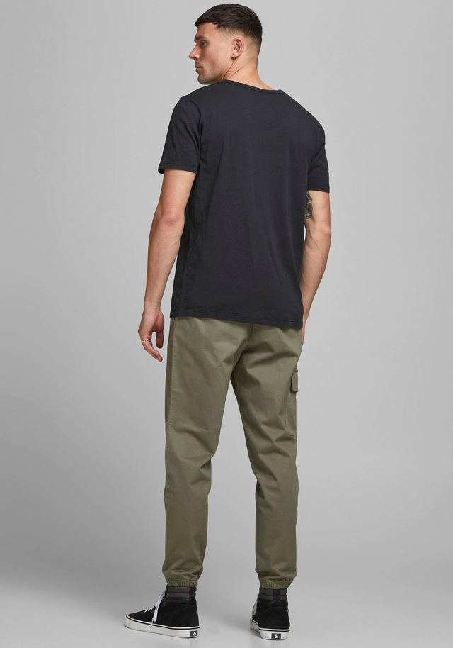 Jack & Jones T-Shirt »SPLIT NECK TEE« mit V-Ausschnitt