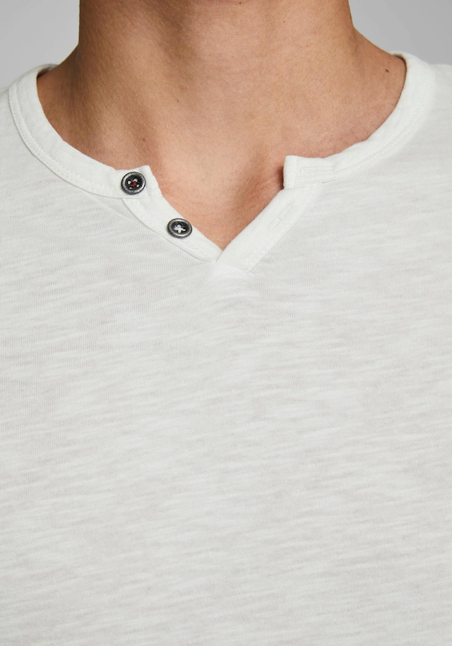 Jack & Jones T-Shirt »SPLIT NECK TEE« mit V-Ausschnitt