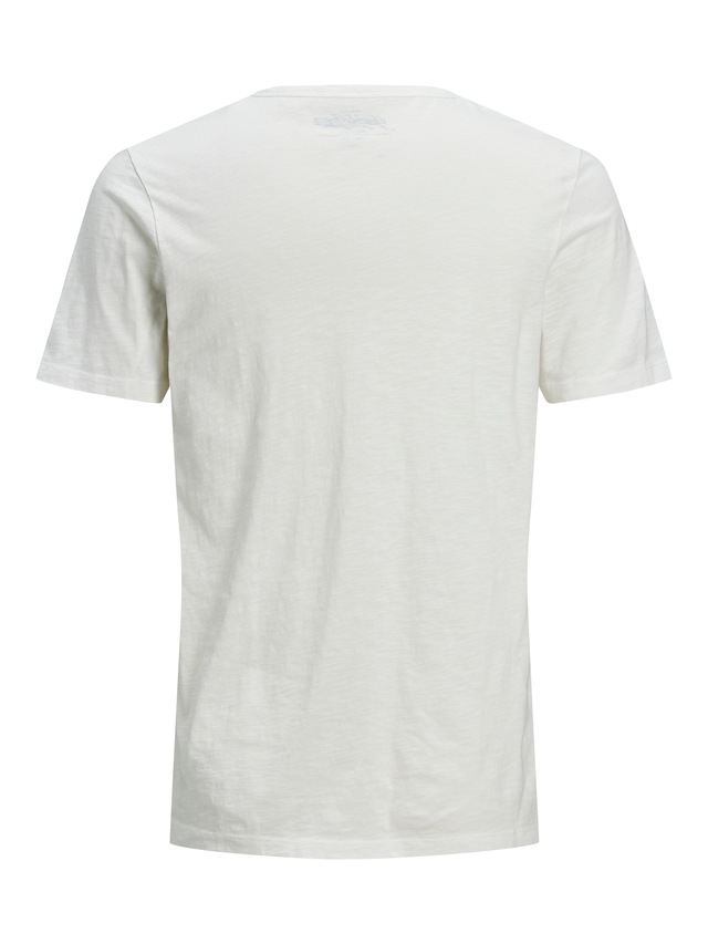Jack & Jones T-Shirt »SPLIT NECK TEE« mit V-Ausschnitt
