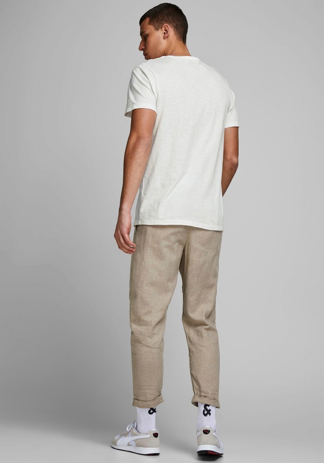 Jack & Jones T-Shirt »SPLIT NECK TEE« mit V-Ausschnitt