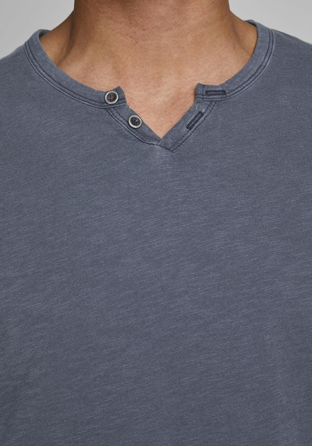 Jack & Jones T-Shirt »SPLIT NECK TEE« mit V-Ausschnitt