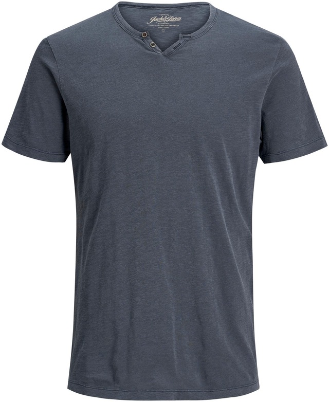 Jack & Jones T-Shirt »SPLIT NECK TEE« mit V-Ausschnitt