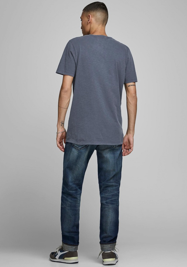 Jack & Jones T-Shirt »SPLIT NECK TEE« mit V-Ausschnitt