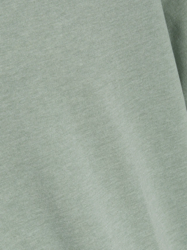 Jack & Jones Rundhalsshirt »JJEORGANIC MELANGE TEE SS O-NECK NOOS« Baumwollmischung, regular fit