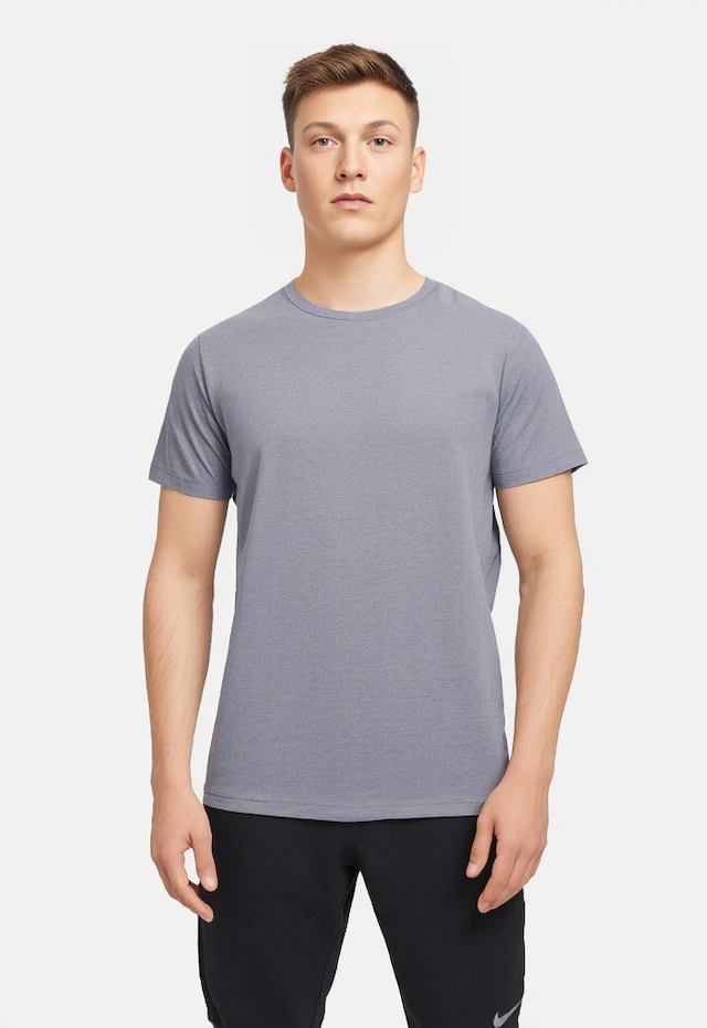 Jack & Jones Rundhalsshirt »JJEORGANIC MELANGE TEE SS O-NECK NOOS« Baumwollmischung, regular fit
