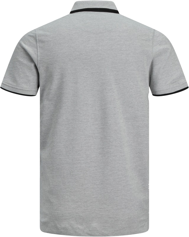 Jack & Jones Poloshirt »JJEPAULOS Poloshirt mit klassischem Kragen und figurbetonter Form« Logostickerei, modisch, schmal, Baumwolle, Polokragen