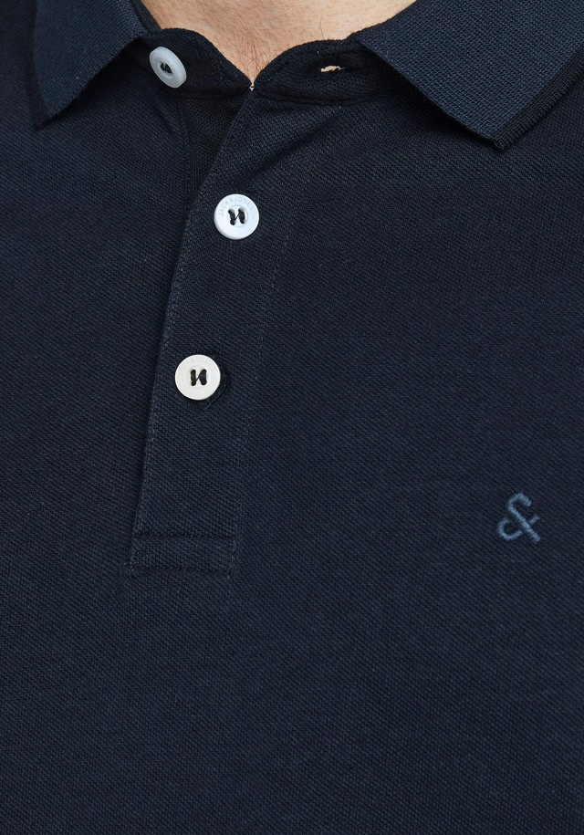Jack & Jones Poloshirt »JJEPAULOS Poloshirt mit klassischem Kragen und figurbetonter Form« Logostickerei, modisch, schmal, Baumwolle, Polokragen