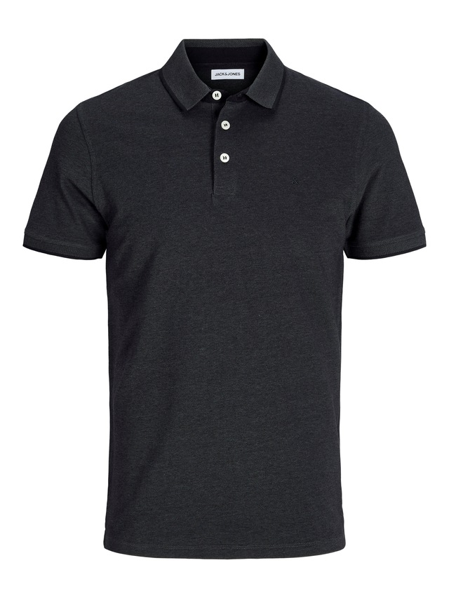 Jack & Jones Poloshirt »JJEPAULOS Poloshirt mit klassischem Kragen und figurbetonter Form« Logostickerei, modisch, schmal, Baumwolle, Polokragen