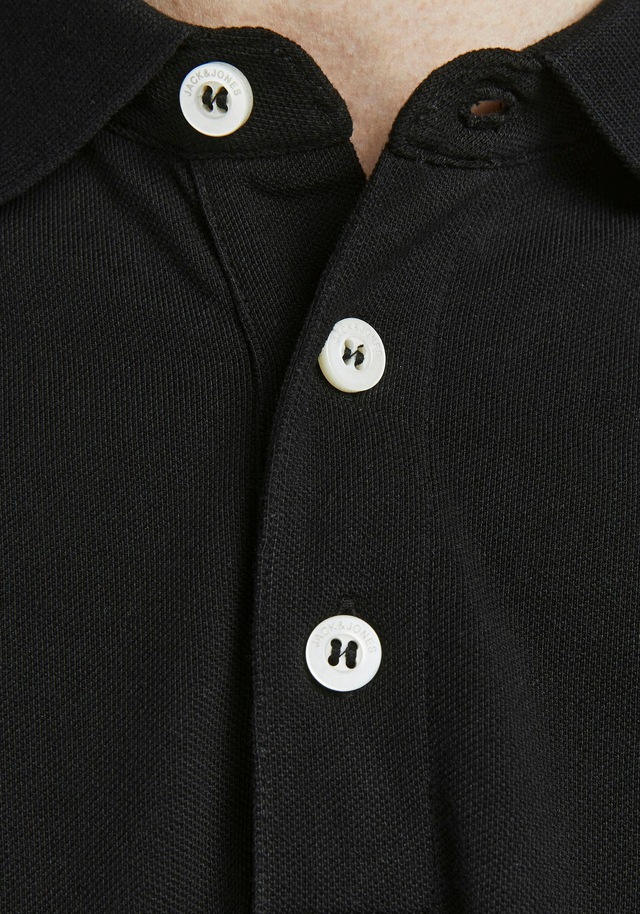 Jack & Jones Poloshirt »JJEPAULOS Poloshirt mit klassischem Kragen und figurbetonter Form« Logostickerei, modisch, schmal, Baumwolle, Polokragen
