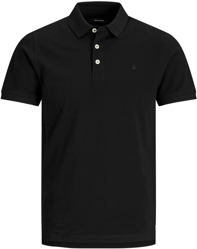 Jack & Jones Poloshirt »JJEPAULOS Poloshirt mit klassischem Kragen und figurbetonter Form« Logostickerei, modisch, schmal, Baumwolle, Polokragen