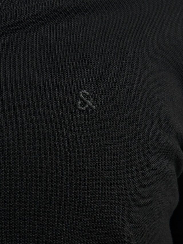 Jack & Jones Poloshirt »JJEPAULOS Poloshirt mit klassischem Kragen und figurbetonter Form« Logostickerei, modisch, schmal, Baumwolle, Polokragen