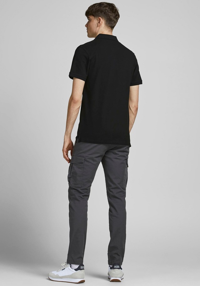 Jack & Jones Poloshirt »JJEPAULOS Poloshirt mit klassischem Kragen und figurbetonter Form« Logostickerei, modisch, schmal, Baumwolle, Polokragen