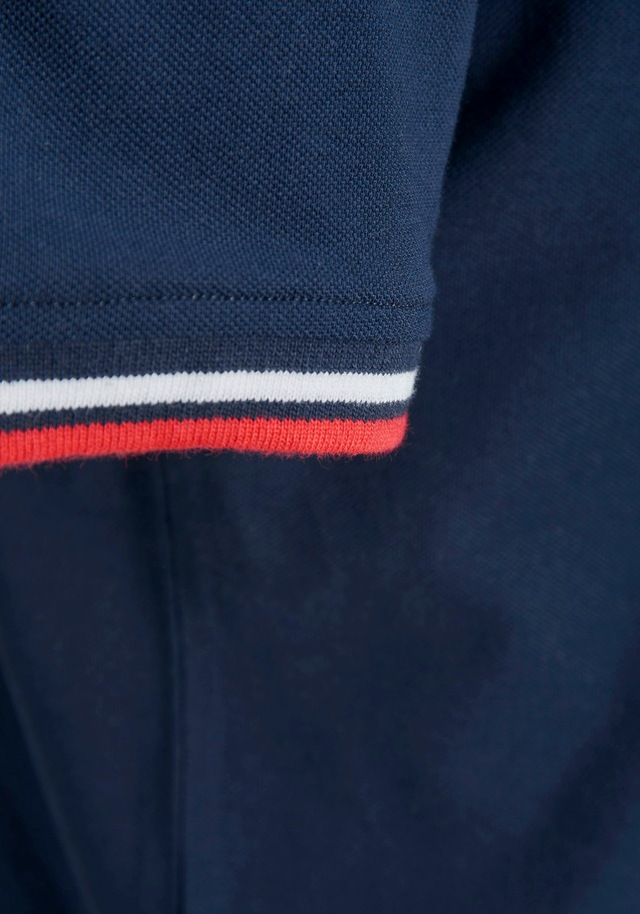 Jack & Jones Poloshirt »JJEPAULOS Poloshirt mit klassischem Kragen und figurbetonter Form« Logostickerei, modisch, schmal, Baumwolle, Polokragen