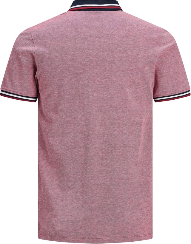 Jack & Jones Poloshirt »JJEPAULOS Poloshirt mit klassischem Kragen und figurbetonter Form« Logostickerei, modisch, schmal, Baumwolle, Polokragen