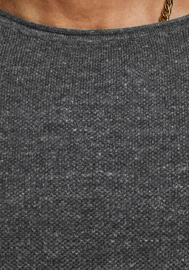 Jack & Jones Rundhalspullover »JJEHILL KNIT CREW NECK NOOS« Baumwolle, regular fit