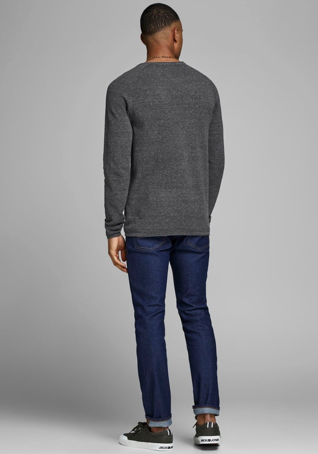 Jack & Jones Rundhalspullover »JJEHILL KNIT CREW NECK NOOS« Baumwolle, regular fit