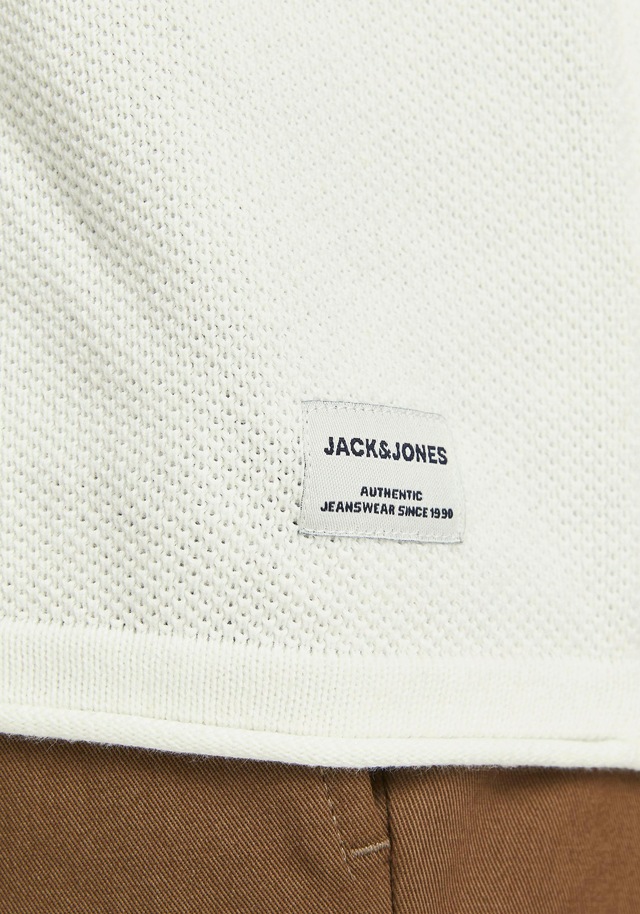 Jack & Jones Rundhalspullover »JJEHILL KNIT CREW NECK NOOS« Baumwolle, regular fit