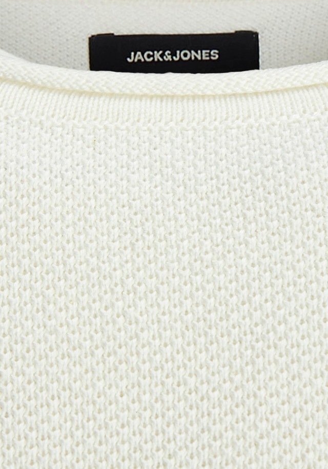 Jack & Jones Rundhalspullover »JJEHILL KNIT CREW NECK NOOS« Baumwolle, regular fit