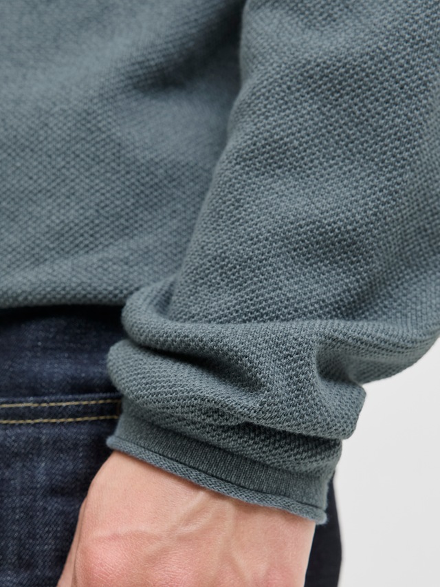 Jack & Jones Rundhalspullover »JJEHILL KNIT CREW NECK NOOS« Baumwolle, regular fit