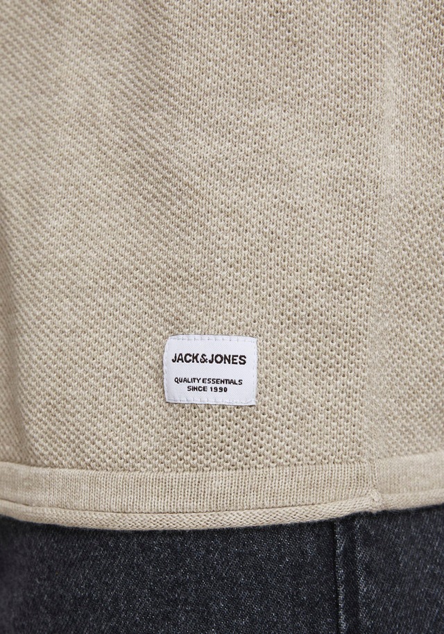 Jack & Jones Rundhalspullover »JJEHILL KNIT CREW NECK NOOS« Baumwolle, regular fit