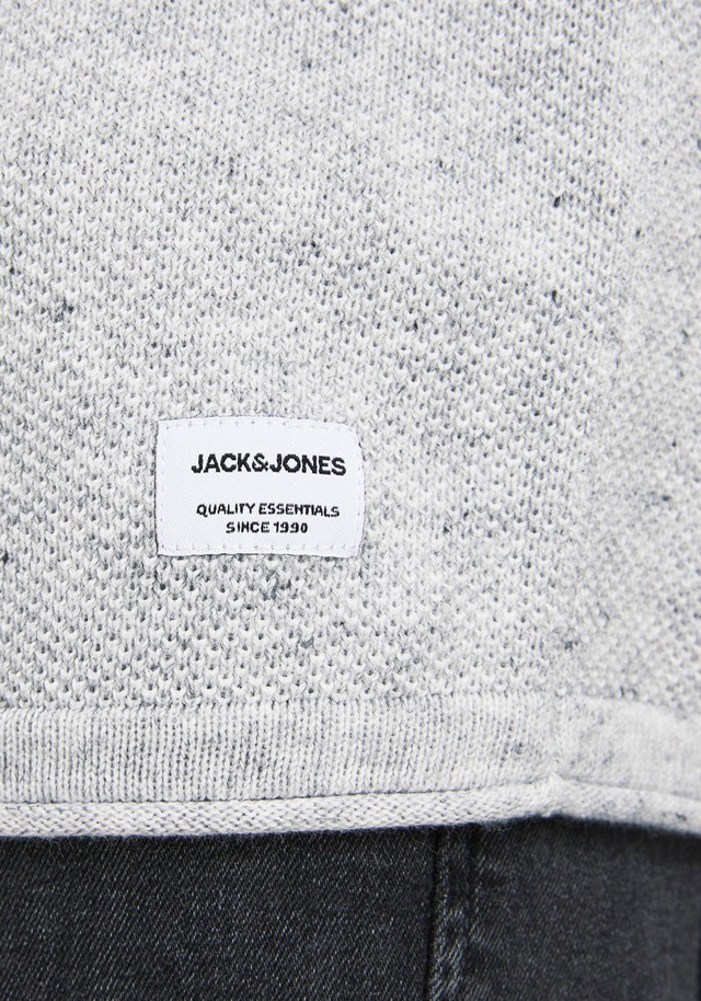 Jack & Jones Rundhalspullover »JJEHILL KNIT CREW NECK NOOS« Baumwolle, regular fit
