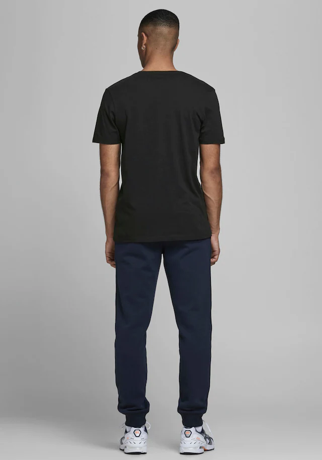 Jack & Jones T-Shirt »JJECORP Herren-Tee mit figurbetonter Silhouette« bedruckt, modisch, schmal, Baumwolle, Rundhals