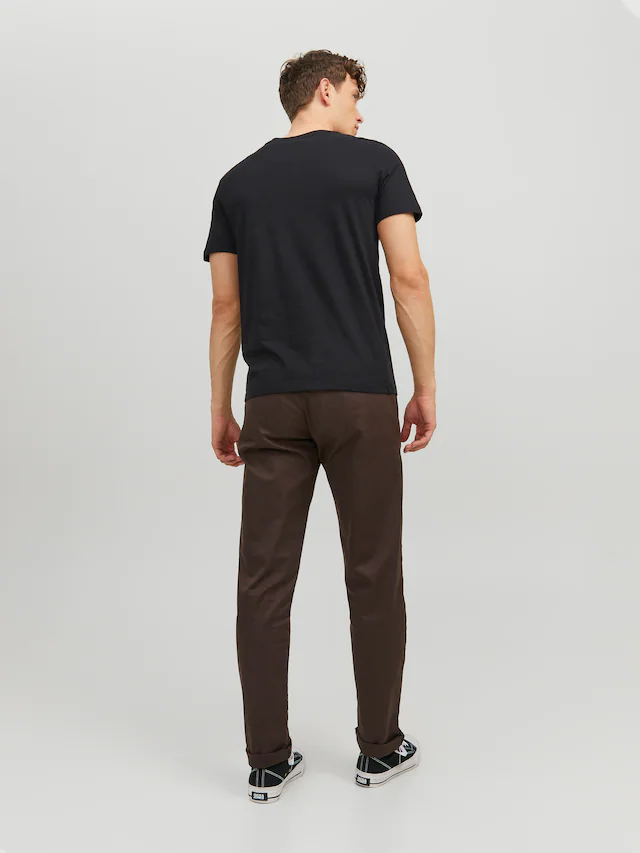 Jack & Jones T-Shirt »JJECORP Herren-Tee mit figurbetonter Silhouette« bedruckt, modisch, schmal, Baumwolle, Rundhals