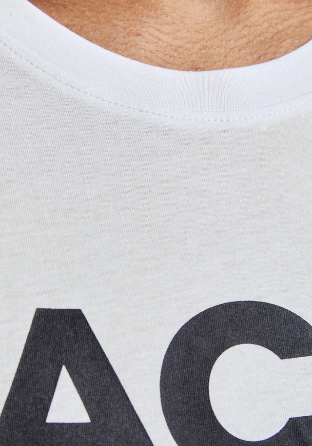 Jack & Jones T-Shirt »JJECORP Herren-Tee mit figurbetonter Silhouette« bedruckt, modisch, schmal, Baumwolle, Rundhals