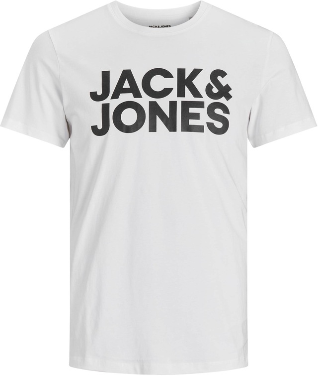 Jack & Jones T-Shirt »JJECORP Herren-Tee mit figurbetonter Silhouette« bedruckt, modisch, schmal, Baumwolle, Rundhals