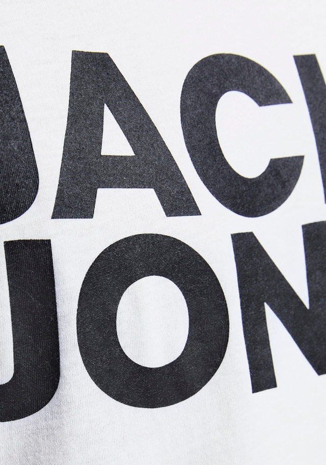 Jack & Jones T-Shirt »JJECORP Herren-Tee mit figurbetonter Silhouette« bedruckt, modisch, schmal, Baumwolle, Rundhals