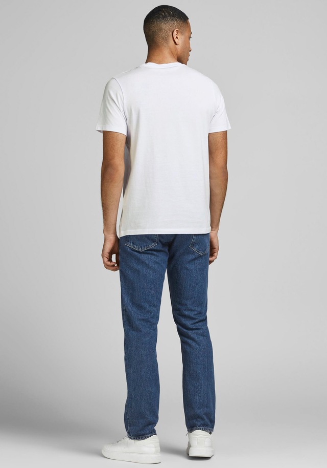 Jack & Jones T-Shirt »JJECORP Herren-Tee mit figurbetonter Silhouette« bedruckt, modisch, schmal, Baumwolle, Rundhals