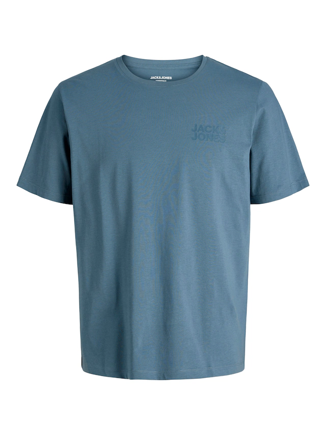 Jack & Jones T-Shirt »JJECORP Herren-Tee mit figurbetonter Silhouette« bedruckt, modisch, schmal, Baumwolle, Rundhals