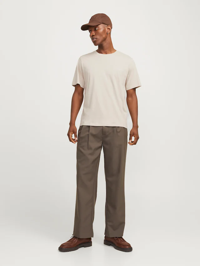 Jack & Jones T-Shirt »JJECORP Herren-Tee mit figurbetonter Silhouette« bedruckt, modisch, schmal, Baumwolle, Rundhals