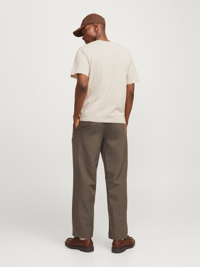 Jack & Jones T-Shirt »JJECORP Herren-Tee mit figurbetonter Silhouette« bedruckt, modisch, schmal, Baumwolle, Rundhals