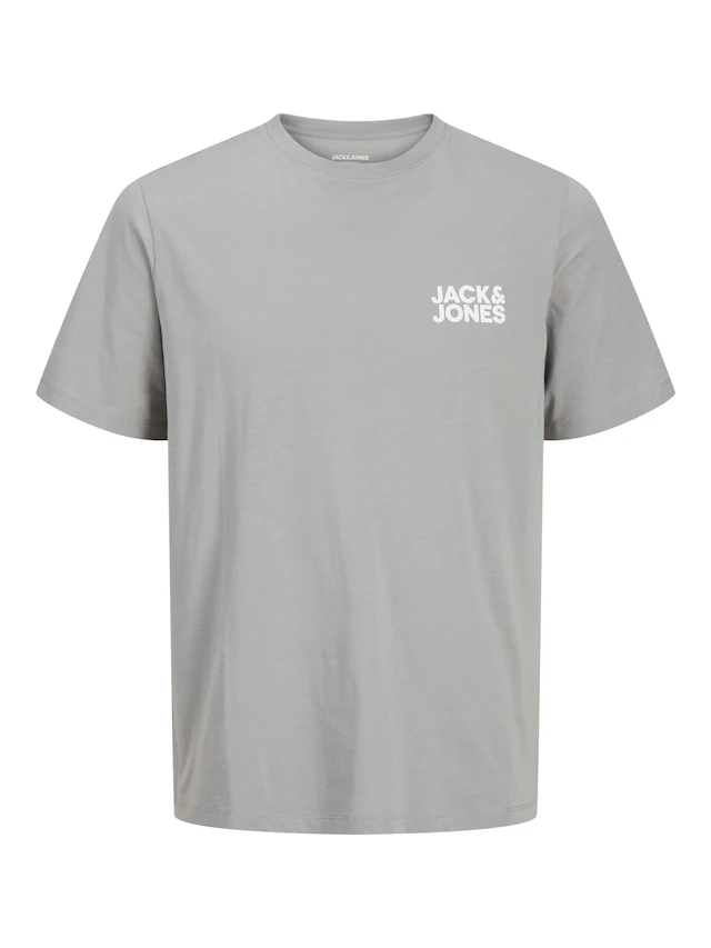 Jack & Jones T-Shirt »JJECORP Herren-Tee mit figurbetonter Silhouette« bedruckt, modisch, schmal, Baumwolle, Rundhals