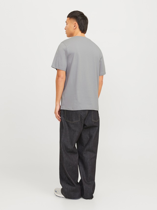 Jack & Jones T-Shirt »JJECORP Herren-Tee mit figurbetonter Silhouette« bedruckt, modisch, schmal, Baumwolle, Rundhals