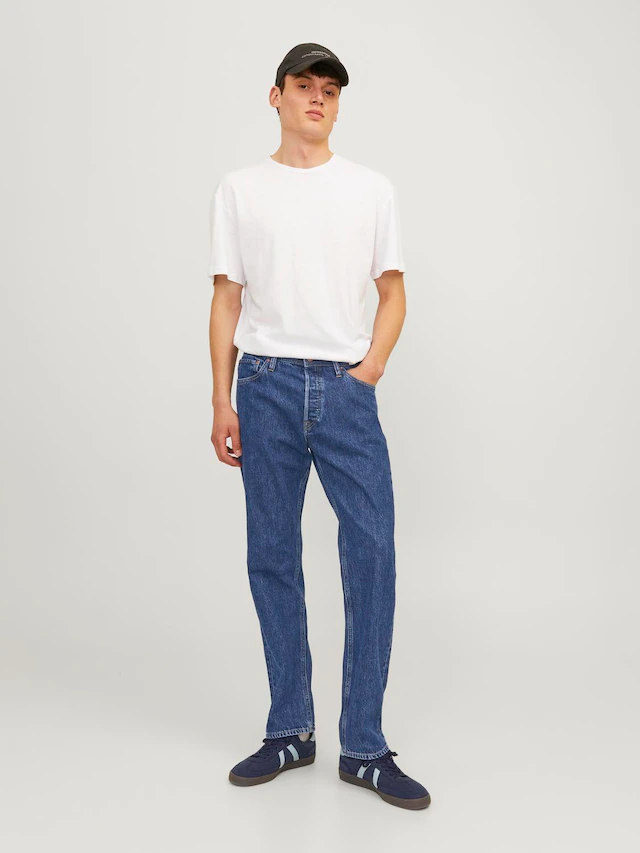 Jack & Jones Loose-fit-Jeans »JJICHRIS JJORIGINAL SBD 921 SN« Baumwolle, loose fit