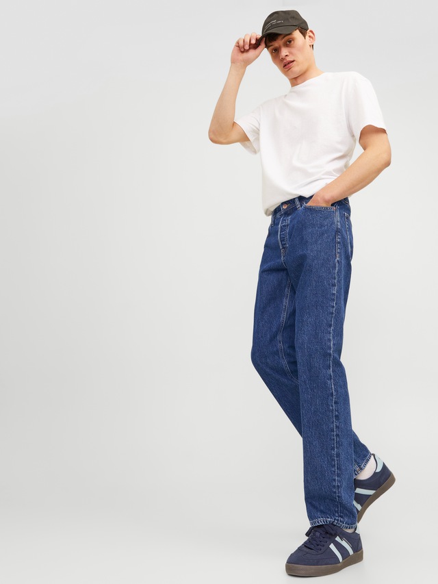 Jack & Jones Loose-fit-Jeans »JJICHRIS JJORIGINAL SBD 921 SN« Baumwolle, loose fit